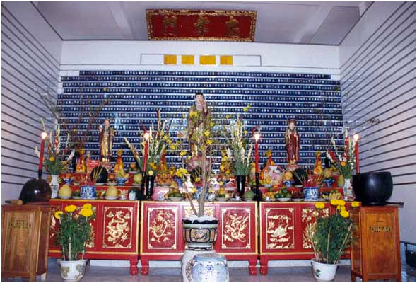 Điện Phật A Di Đà, Quan Âm, Địa Tạng