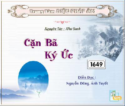 Cặn Bã Ký Ức - Tác Giả: Như Sanh